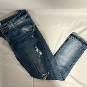 Hudson Distressed Denim